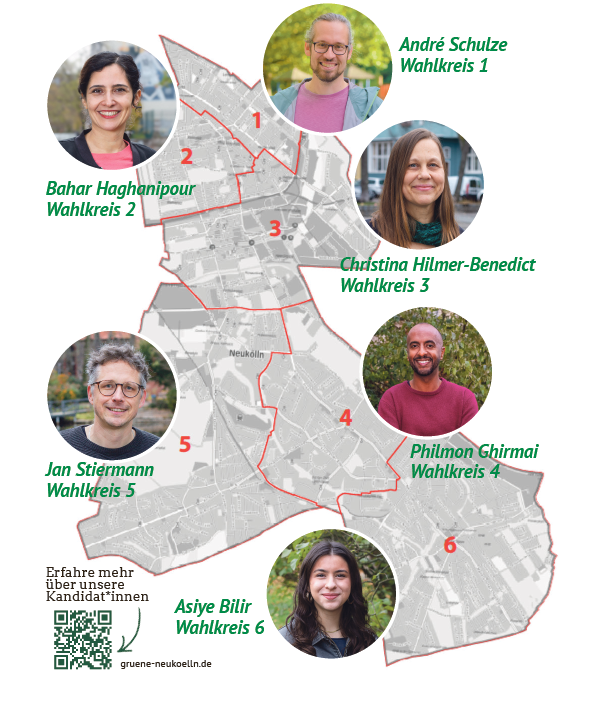 UNSERE NEUKÖLLNER DIREKTKANDIDAT*INNEN FÜRS ABGEORDNETENHAUS